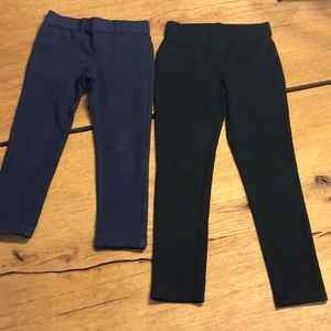 2 Gymboree leggings size 6 girls